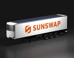 Sunswap transport refrigeration unit for DFDS
