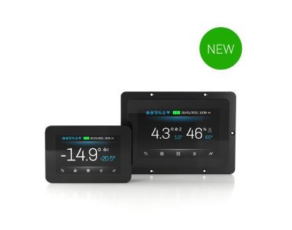 Evco presented the new controllers for temperature and humidity units and cold rooms