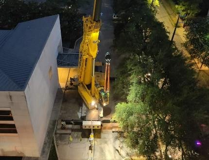 Letsos Company Installs New Marley MH Element Fluid Cooler for Historic Houston Building