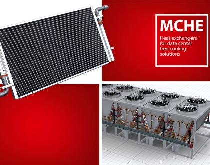 New Danfoss micro channel heat exchanger