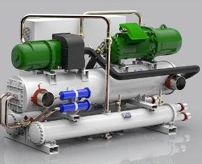 Aermek presented new platform of water-water heat pumps with screw compressor
