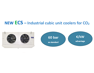 New Range Of Cubic Unit Coolers For CO2 Applications from LU-VE