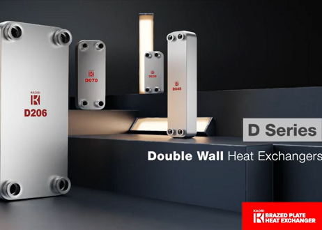 KAORI’S Double Wall Brazed Plate Heat Exchanger D206