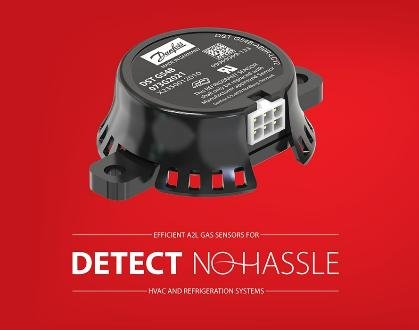 Danfoss presented new DST Gxxx A2L refrigerant detection sensors