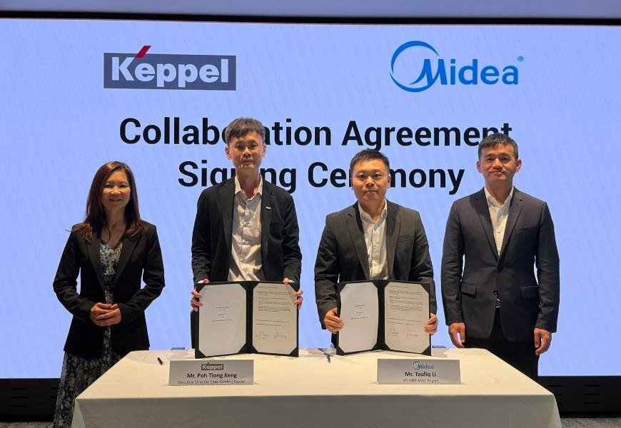 Midea, Keppel partner on AI-enabled modular cooling