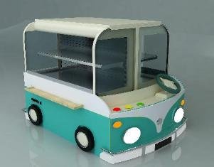Refrigerated Showcase For Kids From Frigo Zika