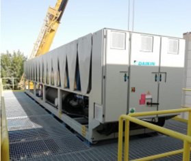 Daikin has supplied chillers in Middle East
