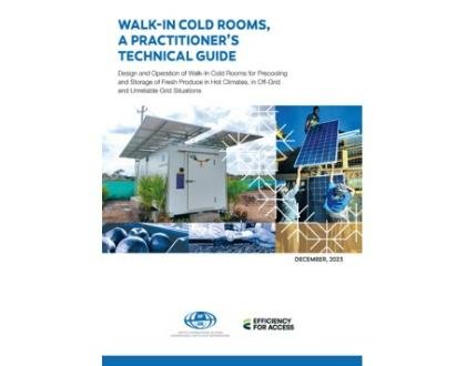 A new technical guide on cold rooms
