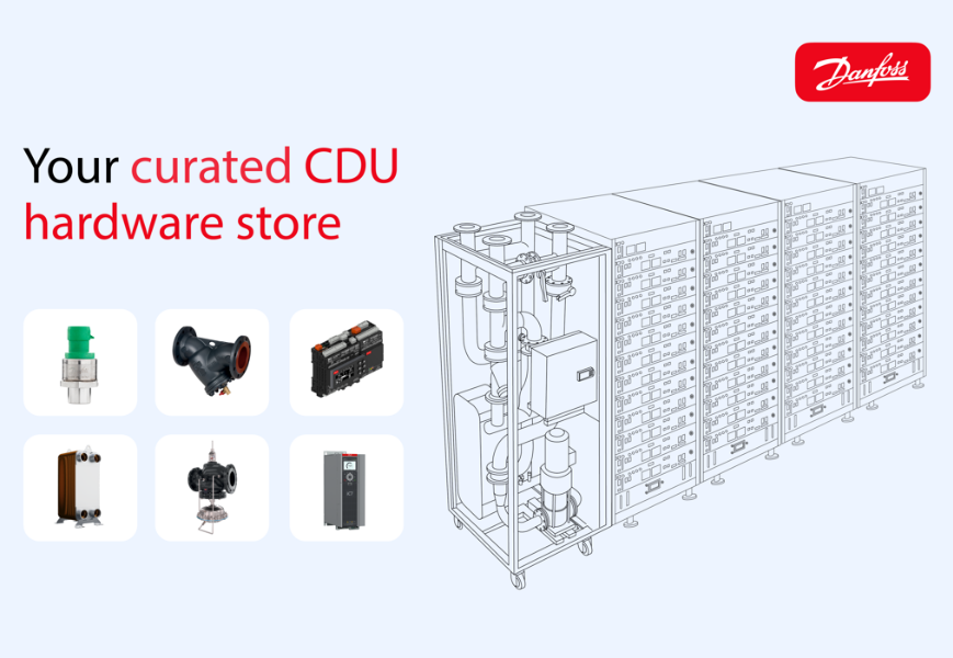 Danfoss amplia il supporto al raffreddamento a liquido nei data center