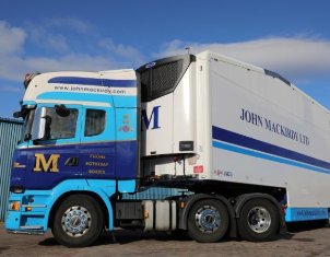 John Mackirdy Installs Carrier Transicold Vector HE 19 MT Unit on First Double-Deck Trailer