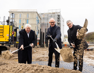 Groundbreaking day for Danfoss House