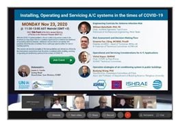 OzonAction Virtual Side Events at MOP 32