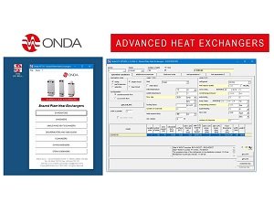 The new ONDA Brazed Plate Heat Exchanger HTC-BPLATE software is available