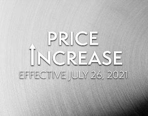 EVAPCO has announced a price increase for commercial and industrial refrigeration products