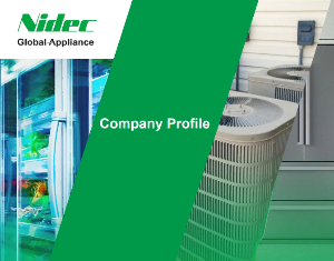 Nidec Global Appliance presents its institutional profile composed by its three business units