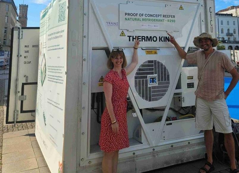 GIZ Proklima showcases R290 reefer prototype at sustainability event