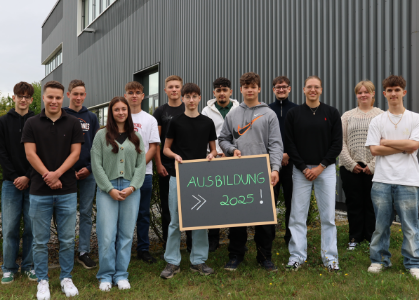 BITZER welcomes 13 new apprentices in Germany for 2025 training year