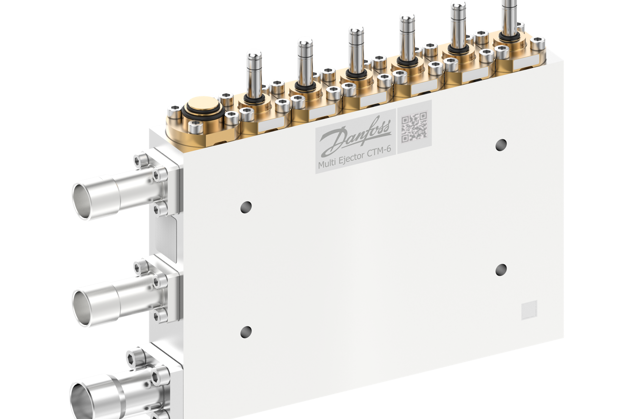 Danfoss riporta un risparmio energetico del 21% con il Multi Ejector a CO2