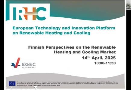 Finnish Stakeholders Discuss 100% Renewable Heating and Cooling at RHC Roundtable