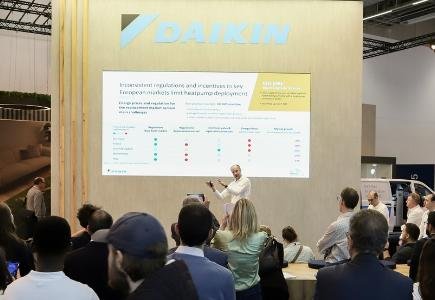 Daikin Highlights Heat Pump Market Potential and Refrigerant Strategy at ISH 2025
