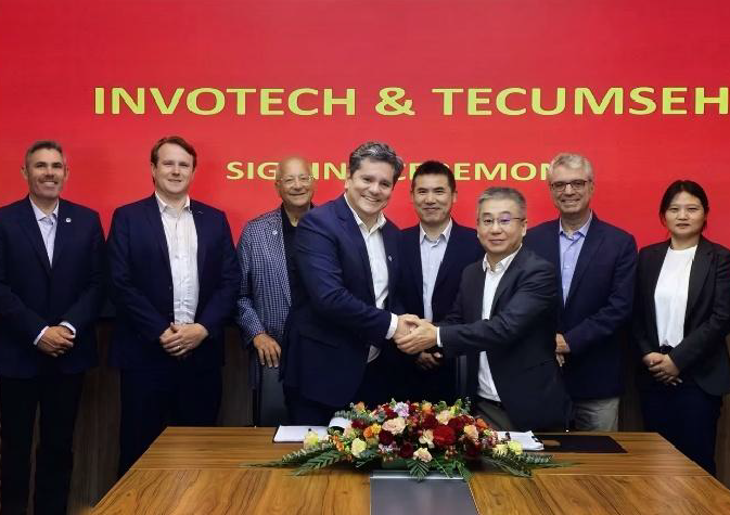 Tecumseh e Invotech formano una partnership globale nel settore HVAC&R