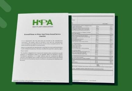 Heat Pump Association Releases Annual Service Checklists for Hydronic Heat Pumps
