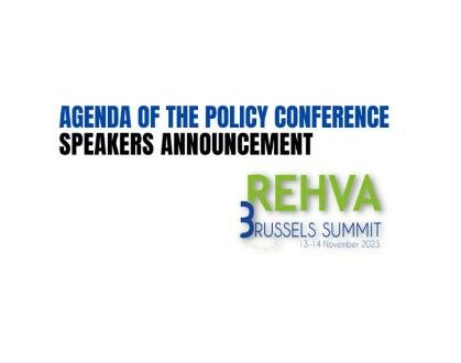 Agenda and speakers of the REHVA Brussels Summit 2023 announced