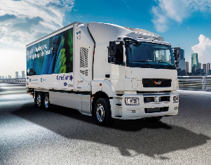 Carrier Transicold Provides Refrigeration Equipment for France’s First Electric-Hydrogen Powered Truck