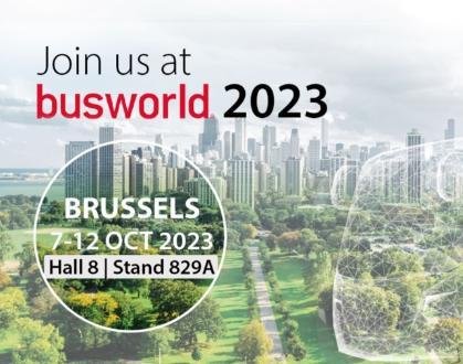 Danfoss auf der Busworld 2023