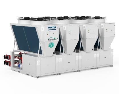 Emicon launches Everest290 range of modular propane chillers and heat pumps