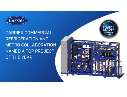Carrier and METRO Collaboration Recognized as a Top Project of the Year in Environment