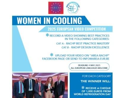 AREA Launches 3rd Edition of Women in Cooling Video Competition