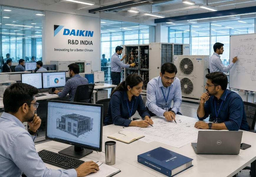 Daikin costituisce una controllata di R&S in India per il settore HVAC del Sud del mondo