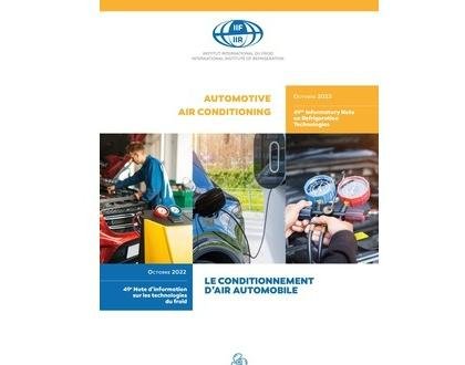 New IIR Informatory Note on automotive air conditioning