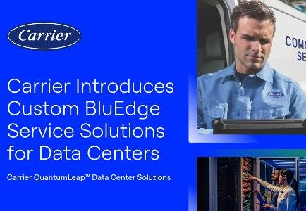 Carrier launches custom BluEdge service solutions for data centers
