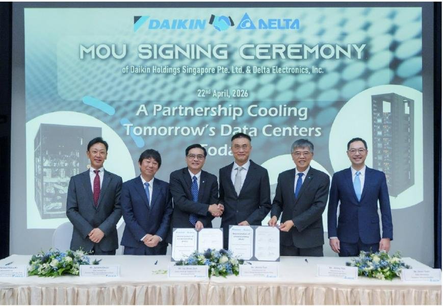 Daikin y Delta firman un memorando de entendimiento sobre refrigeración de centros de datos en Asia-Oceanía