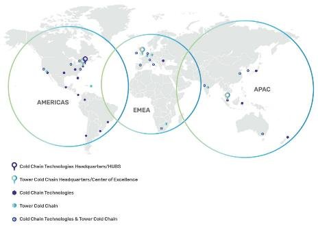Tower Cold Chain Expands Global Network After Cold Chain Technologies Acquisition