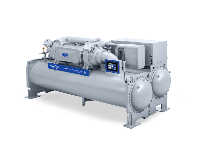 Carrier Adds 515B Lower GWP Refrigerant Option to AquaEdge 19MV Oil-Free Water-Cooled Chiller