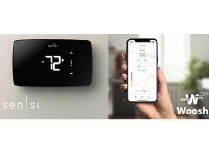 Copeland’s Sensi Smart Thermostats Now Integrated With Woosh Smart Air Filtration Solution