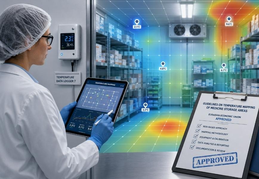 EEC Adopts Temperature Mapping Guidelines for EAEU Medicine Storage