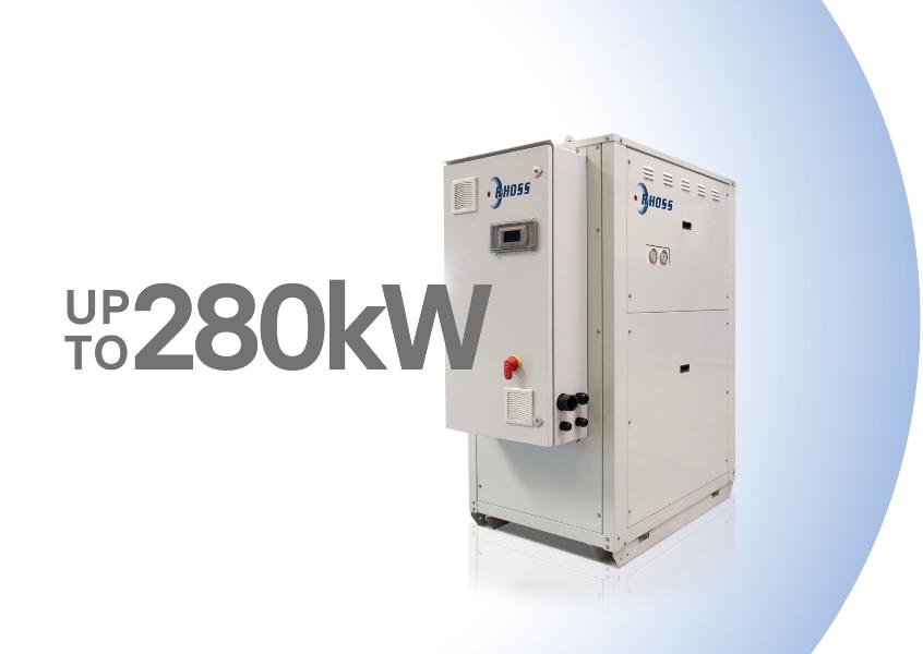 Rhoss expands FLOW BOOSTER EVO heat pump range to 280 kW