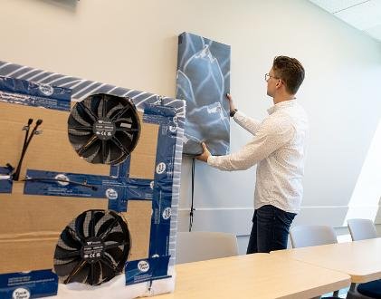 Improving Air Quality with Innovative Aerosol Removing Tapestries
