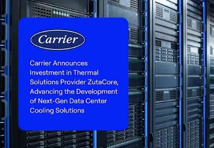 Carrier Ventures Invests in ZutaCore to Advance Liquid Cooling for Data Centers