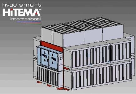 Hitema Develops Compact Soundproofing System for Low-Noise Chillers