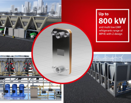 Danfoss amplía la gama Z-design de intercambiadores de calor de microplacas con nuevas opciones para fabricantes
