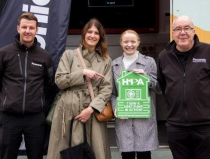 HPA Showcases Heat Pumps at Parliament to Bust Myths