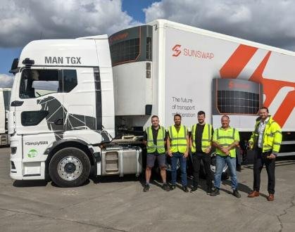 Bannister Transport adopts Sunswap’s zero-emission technology