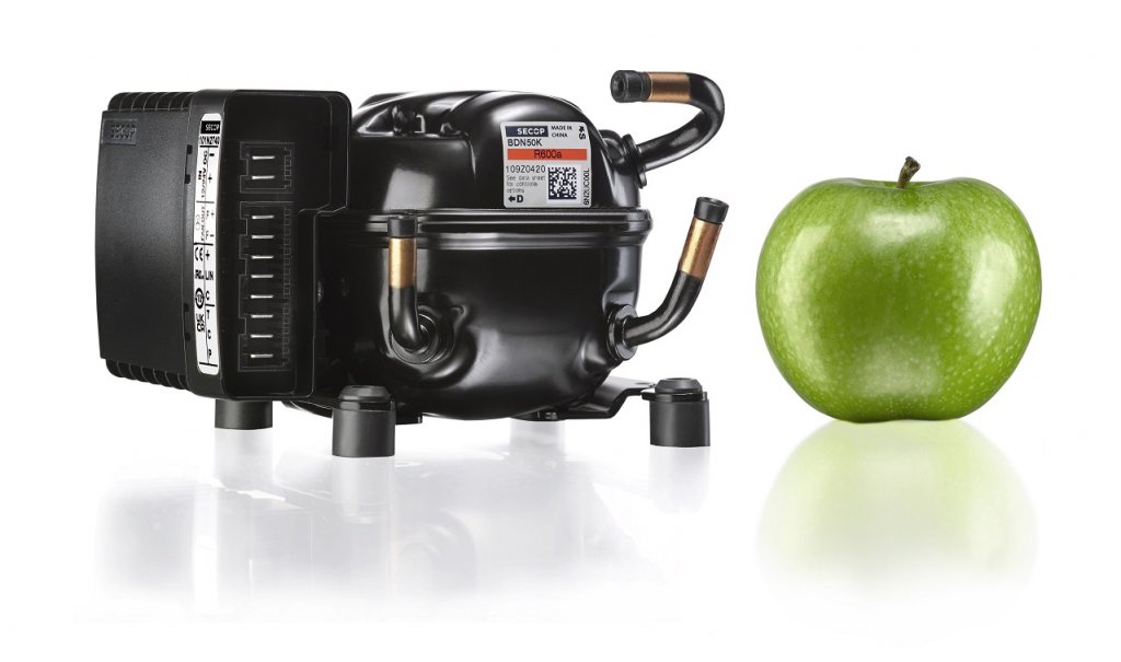 Secop bdn-r600a-left-angle-green-apple