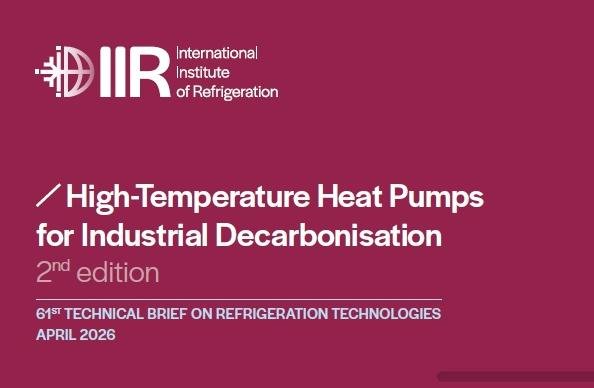 The IIR publishes brief on high-temperature heat pumps