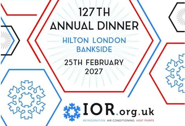 IOR opens bookings for 127th Annual Dinner